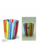 SET 6 VASOS MILLERIGUE MULTICOLOR MURANO