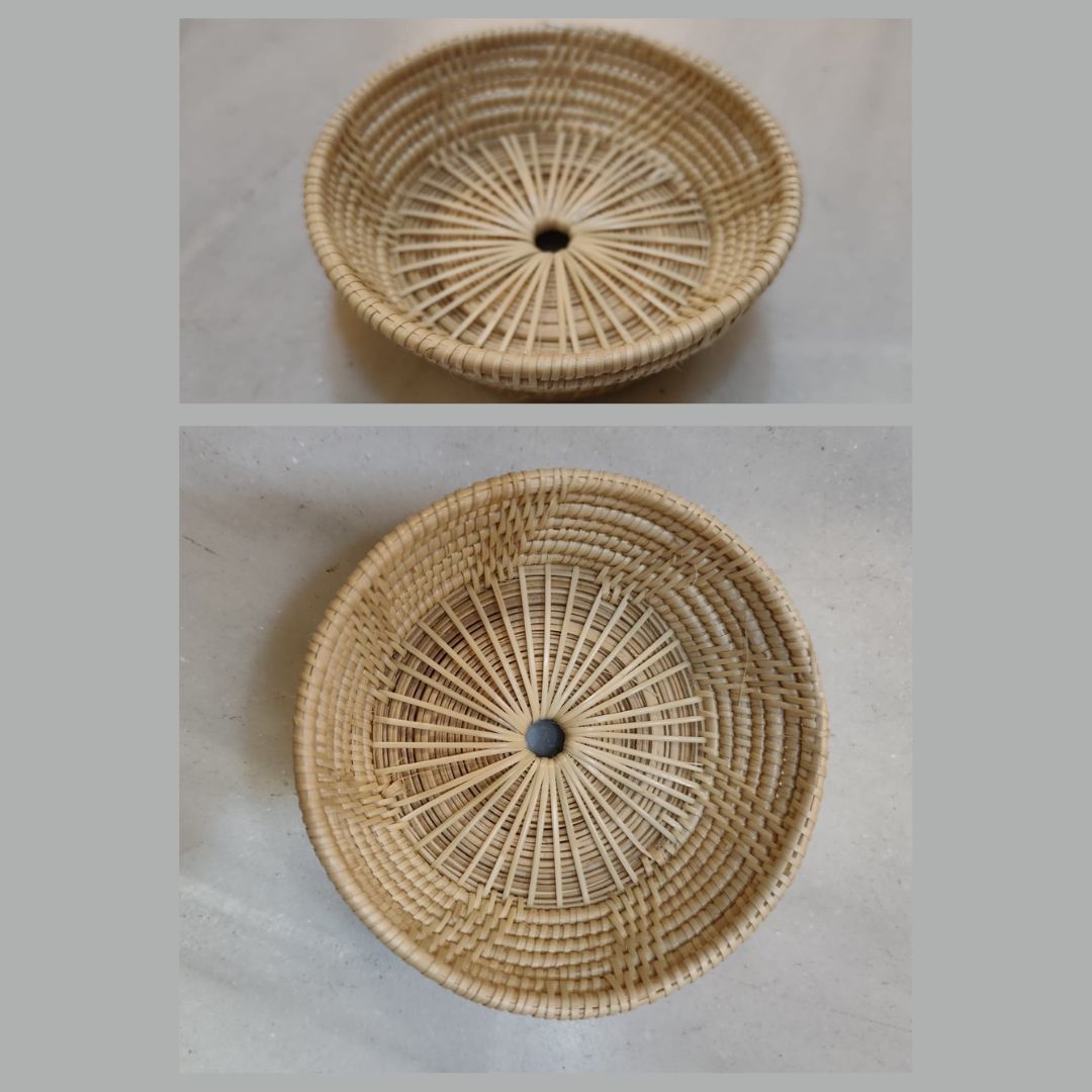 Cesta para pan trenzada 12 cm