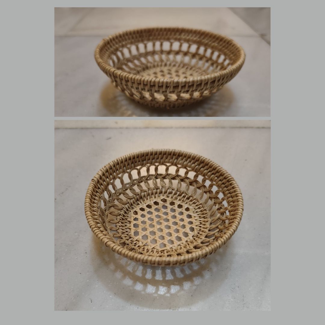 Cesta para pan ratán 12,5 cm